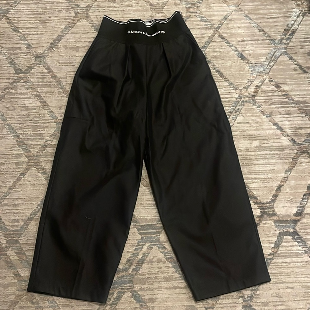 Alexander Wang high waisted black pants